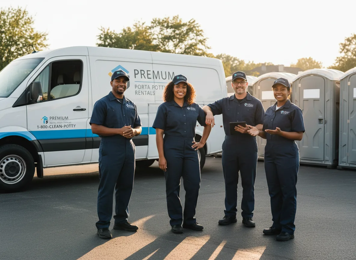 VIP Portable Toilets company in Hubert, NC